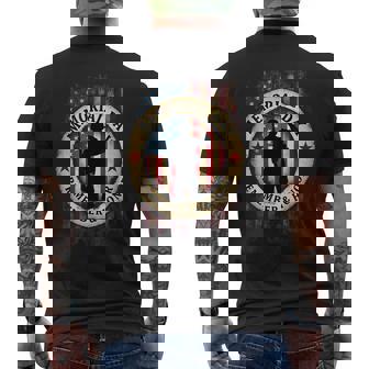 Remember & Honor Partiotic Veterans Memorial Day Men's T-shirt Back Print | Mazezy