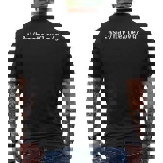 Replace Hate With Love PeacefuliVim Geek ホワイトデザイン メンズTシャツ バックプリント - Kawaiitshirt