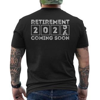 Retirement 2026 Soon To Retire Men's T-shirt Back Print - Monsterry