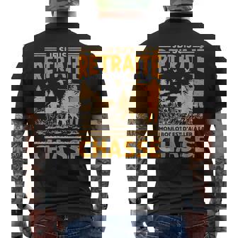 Retraite Chasse Départ En Retraite Chasseur Jeune Retraité T-shirt imprimé au dos - Cadeauxyz