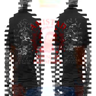Retro Amistad House Of Friendship Amistad House Men's T-shirt Back Print - Monsterry