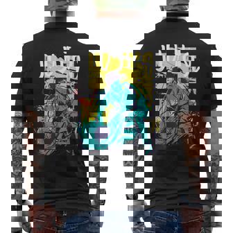 Retro Brazilian Jiu Jitsu And Bjj Camiseta Hombre Estampado Espalda - Regaloses