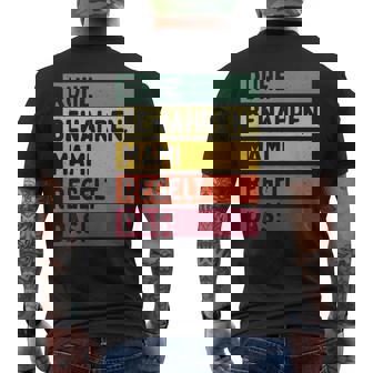 In Retro Colours T-Shirt mit Rückendruck - Geschenkecke