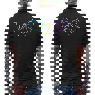 Retro Frühlingommeralentin Retro Herz Herzen Nie Kind T-Shirt mit Rückendruck - Geschenkecke