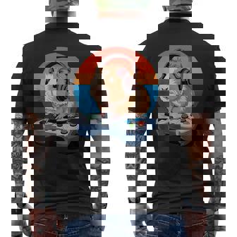 Retro Guinea Pig Gamer ideo Games Gaming Cavy T-shirt imprimé au dos - Cadeauxyz