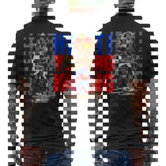 Retro Haiti Young King Proud Haitian Heritage Little Boys Men's T-shirt Back Print - Thegiftio