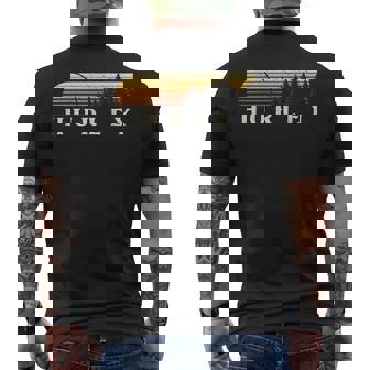 Retro Hurley Al Vintage Evergreen Sunset Eighties Men's T-shirt Back Print - Thegiftio