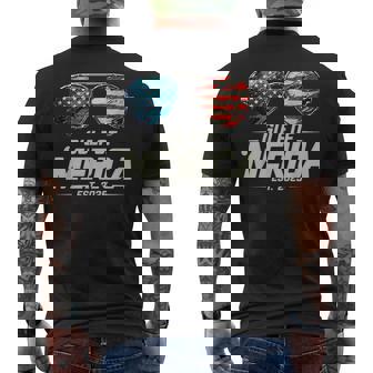 Retro Sunglasses Gulf Of Usa America 2025 Sunglasses Men's T-shirt Back Print | Mazezy