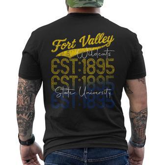 Retro For T State V All Vintage Val Ley 130 Years Birthday Men's T-shirt Back Print - Thegiftio UK
