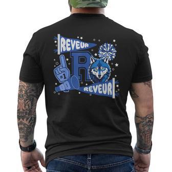 We Are Reveur Retro Mascot School Cheering Men's T-shirt Back Print - Thegiftio UK