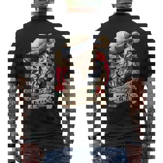 Lets Rock & Rollquelette Mainintage Retro Rock Concert T-shirt imprimé au dos - Cadeauxyz