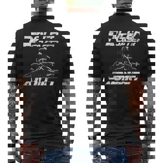 Roller Coaster Addict Pour Lesisiteurs Du Parc D'attractions T-shirt imprimé au dos - Cadeauxyz