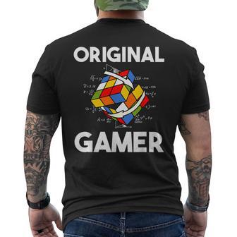 Rubik Cube Magic Cube Magic Cube Rétro Rubiintage Nerd T-shirt imprimé au dos - Cadeauxyz