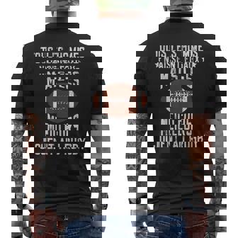 Rugbyman Ballon De Rugby Humoristique T-shirt imprimé au dos - Cadeauxyz
