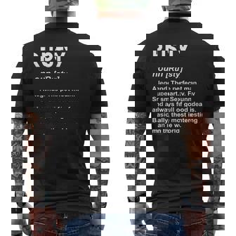 Rusty ネームシャツ メンズTシャツ バックプリント - Kawaiitshirt