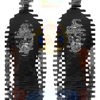 Saalbach-Hinterglemm スキーエリア オーストリア ザールバッハ -Hinterglemm メンズTシャツ バックプリント - Kawaiitshirt