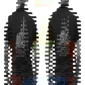Sagrada Familia Barcelona Camiseta Hombre Estampado Espalda - Regaloses
