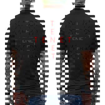 Sator 引用句 Iator Tenet Arepo 正方形ギフトアイデア メンズTシャツ バックプリント - Kawaiitshirt