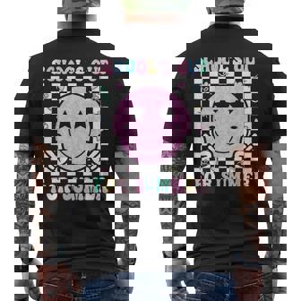 School's Out For Summer Teachers Students Last Day Of School Men's T-shirt Back Print - Thegiftio UK