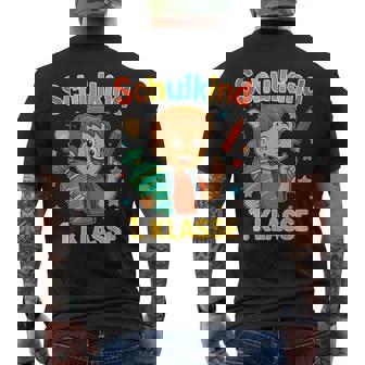 Schule Einschulungchulkind 2025 Jungenchultüte Füllung T-Shirt mit Rückendruck - Geschenkecke