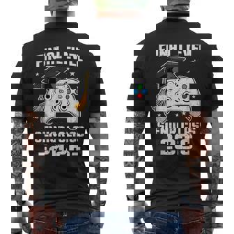 Senior 2026 Video Game Gamer Class Of 2026 Graduation Grad Men's T-shirt Back Print - Thegiftio