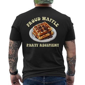 Severance Waffle Party Recipient Retro Men's T-shirt Back Print - Thegiftio UK