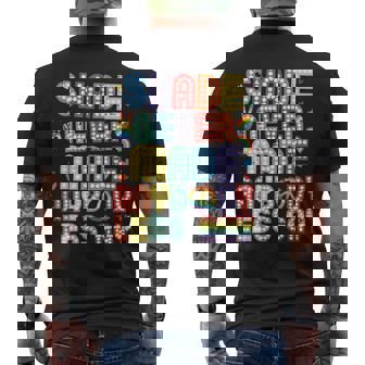 Shade Never Made Anybody Less Gay Lgbtq Ally Gay Pride Month Men's T-shirt Back Print - Thegiftio UK