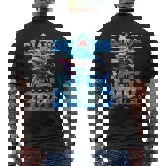 Shark Lover 2025 Ocean Conservation Week Men's T-shirt Back Print - Monsterry