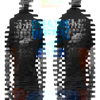 Shark Lover 2025 Week Animal Ocean Beach Summer Scuba Divers Men's T-shirt Back Print - Thegiftio