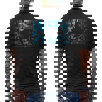 Shark Lover 2025 Week Animal Sea Ocean Matching Squad Summer Men's T-shirt Back Print | Mazezy