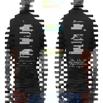 Shug's Nap グレイハウンド ガルゴ ウィペット サルーキ メンズTシャツ バックプリント - Kawaiitshirt