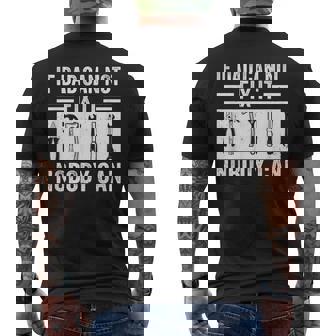 Si Papá No Puede Arreglarlo Nadie Puede Padre Día Papá Familia Camiseta Hombre Estampado Espalda - Regaloses