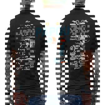Si Papou Ne Peut Pas Le Réparer Grand-Père Bricoleur T-shirt imprimé au dos - Cadeauxyz
