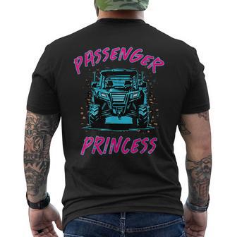 Side By Side Utv Sxs Car Passenger Princess Off Road Men's T-shirt Back Print - Thegiftio UK