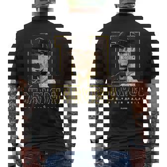 Silhouette Yu Darvishan Diego Mlbpa メンズTシャツ バックプリント - Kawaiitshirt