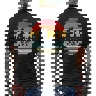 Silhouetteintage De Nice T-shirt imprimé au dos - Cadeauxyz