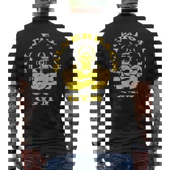 Silverback Gorilla Gym Apparel パワーリフティング、ストロングマン メンズTシャツ バックプリント - Kawaiitshirt