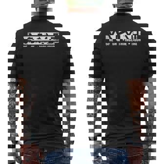 Sineaw Trianglequare Músico Dj Intetizador Camiseta Hombre Estampado Espalda - Regaloses