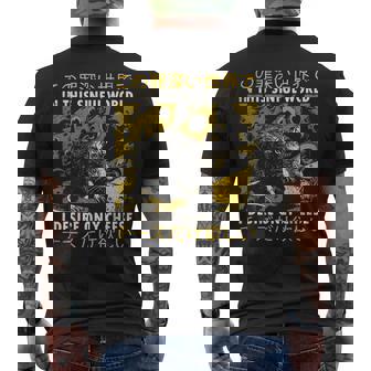In This Sinful World I Desire Only Cheese Rat Japanese Men's T-shirt Back Print - Thegiftio