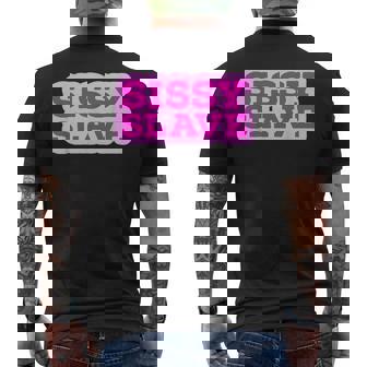 Sissylaveissification Maid Baby Kinkyissy Femboy メンズTシャツ バックプリント - Kawaiitshirt