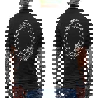 Sisyphe Dans Unerpent Ouroboros T-shirt imprimé au dos - Cadeauxyz