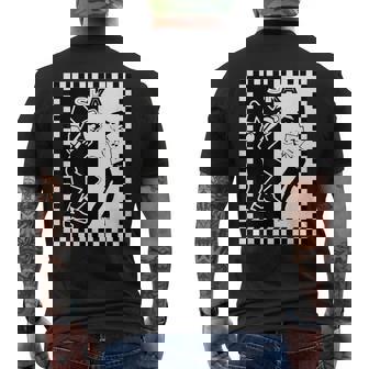 Ska Ka Music Clothingka Reggae メンズTシャツ バックプリント - Kawaiitshirt