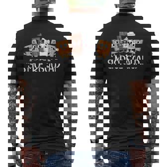Smore Squad Camping Campfire Chocolate Marshmallow S'mores Men's T-shirt Back Print | Mazezy