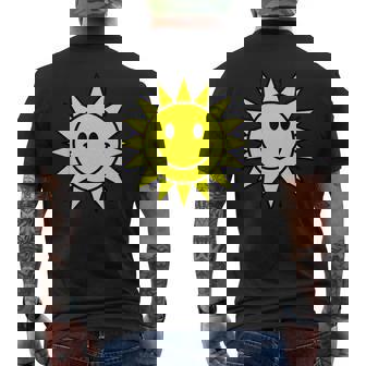Soleil Jauneourireisageourire Happy Retroummeribe Drôle T-shirt imprimé au dos - Cadeauxyz