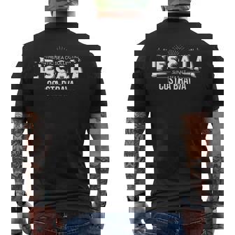 Soleil Mer Plageacances Espagne Costa Brava L'escala T-shirt imprimé au dos - Cadeauxyz