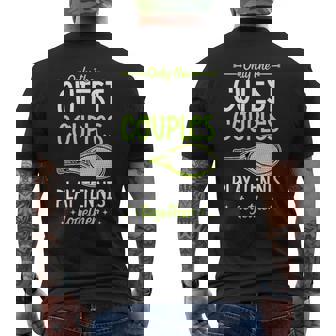 Solo Las Parejas Más Lindas Juegan Al Tenis Juntas A Juego Camiseta Hombre Estampado Espalda - Regaloses