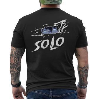 Solo Level The System Dungeon Leveling Men's T-shirt Back Print - Thegiftio UK