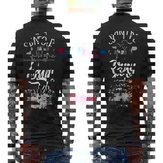 Soon To Be Granny 2025 First Time Pregnancy Announcement Men's T-shirt Back Print - Thegiftio