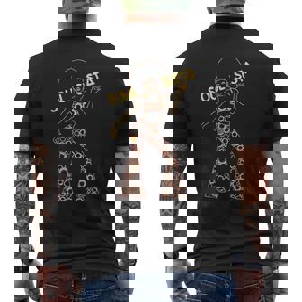 Soulista 70年代 ソウルミュージック レトロ ディスコ ブラック ファンク アフロガール メンズTシャツ バックプリント - Kawaiitshirt