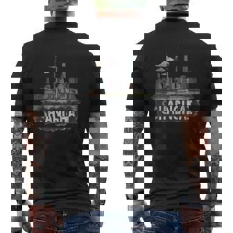 Souvenir Rétro Paysage Dehanghai T-shirt imprimé au dos - Cadeauxyz